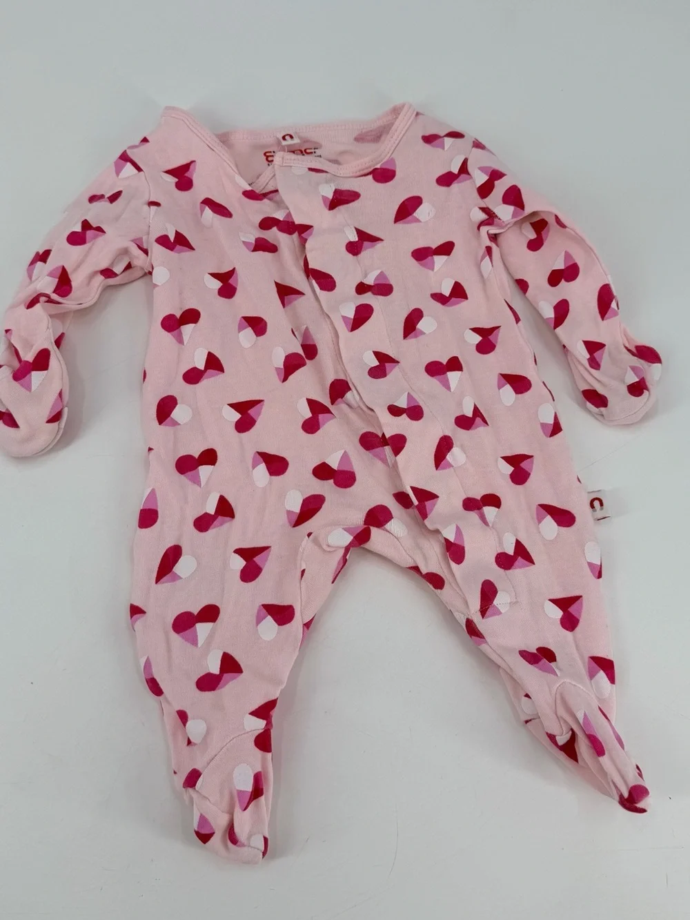 E=Mc2 Magnetic Close Sleeper Newborn Hearts